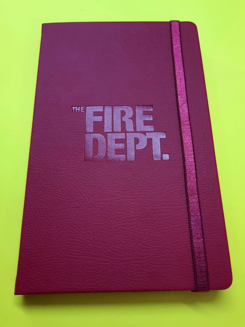 The Fire Dept Branded Notebook
