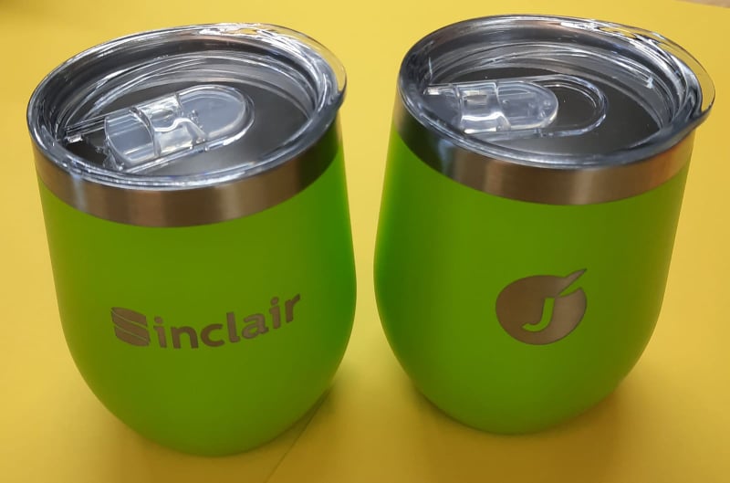 Sinclair Branded Travel Mugs