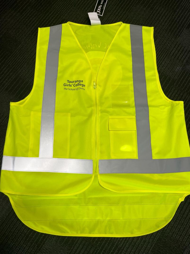 Tauranga Girls College Branded High Vis Vest