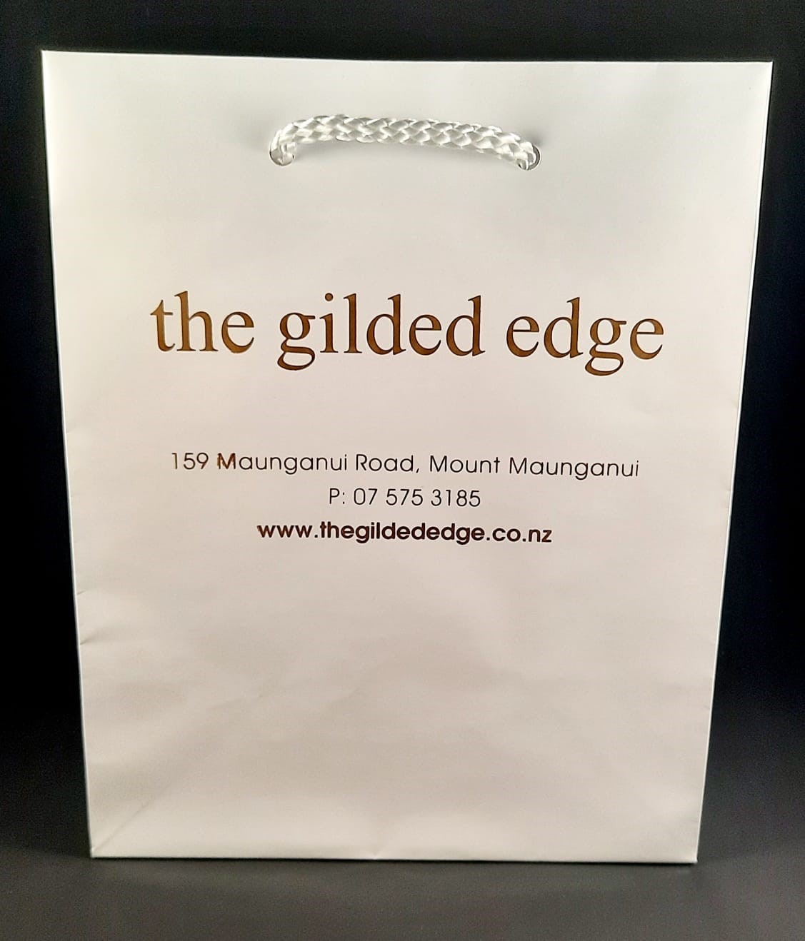 The Guilded Edge Branded Retail Bags