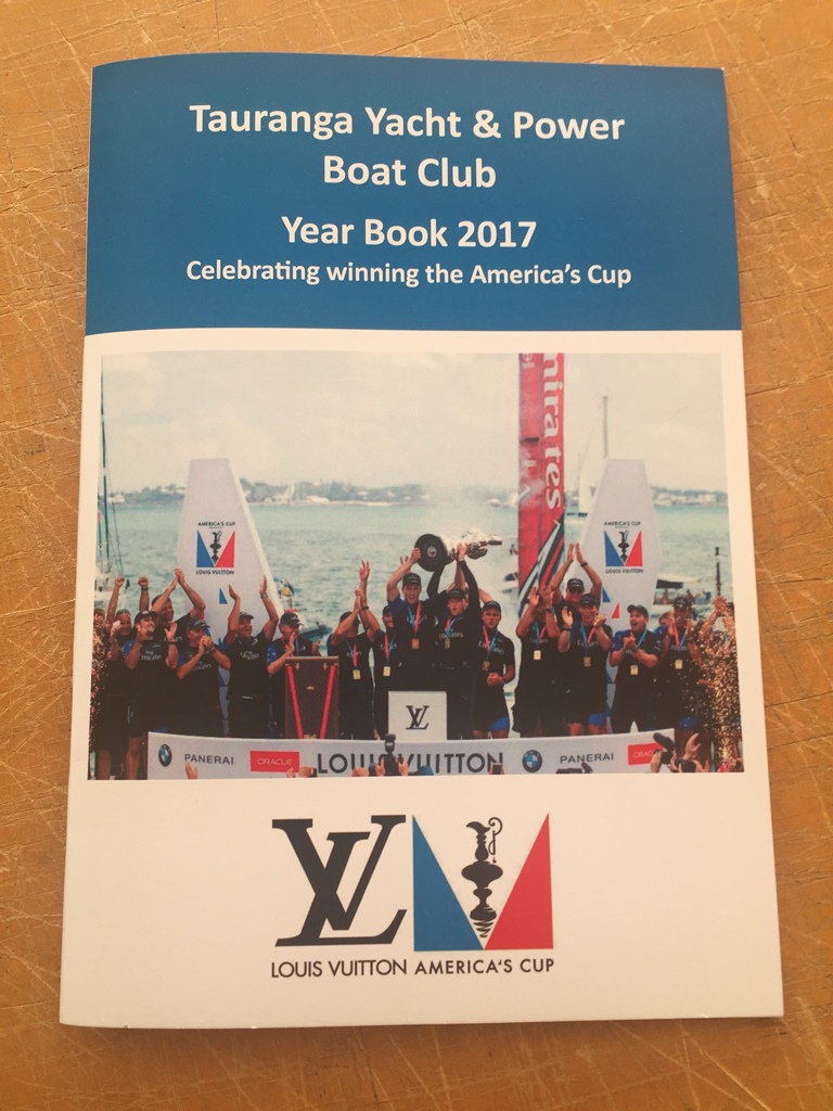 Tauranga Yacht & Power Boat Club Yearbook 2017